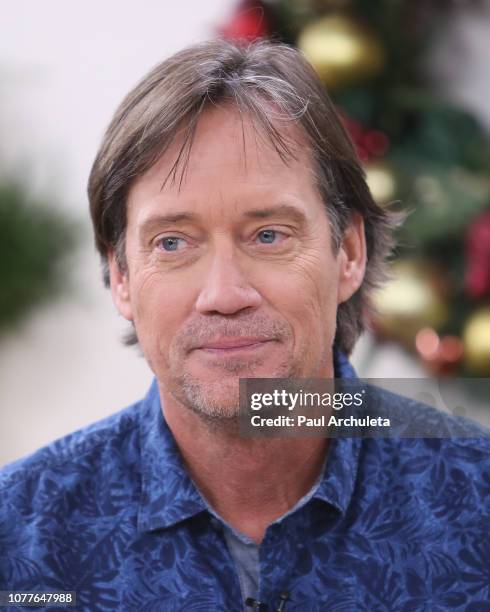Actor Kevin Sorbo visits Hallmark's "Home & Family" at Universal Studios Hollywood on December 04, 2018 in Universal City, California.