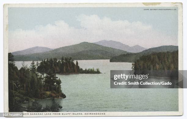 Lower Saranac Lake, Nachrichtenfoto
