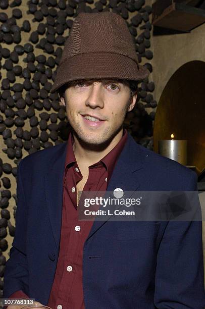 Jason Miraz during Warner Entertainment 2004 Grammy Party at Kitano Japanese Restaurant in Los Angeles, CA, United States.