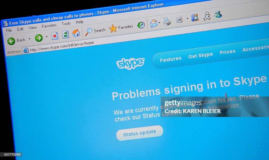 This December 23, 2010 photo shows a pag