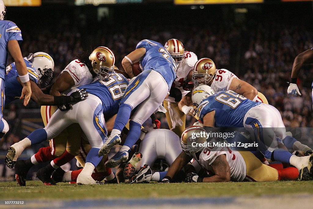 San Francisco 49ers v San Diego Chargers