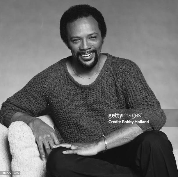 Musician, composer and producer Quincy Jones poses for a portrait in 1981 in Los Angeles, California.