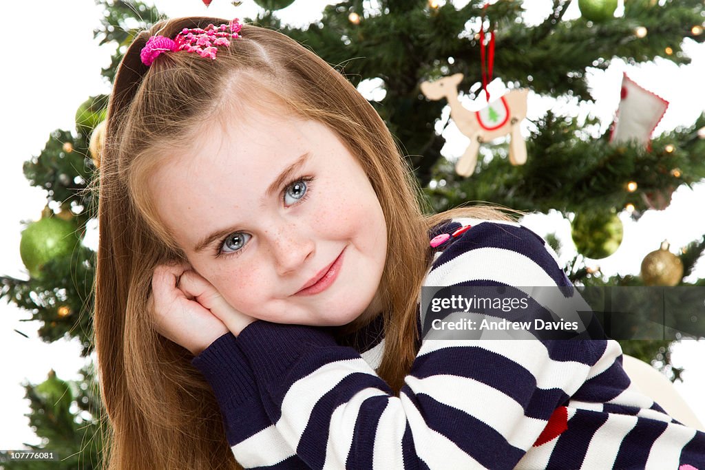 Caitlin in the Christmas Spirit