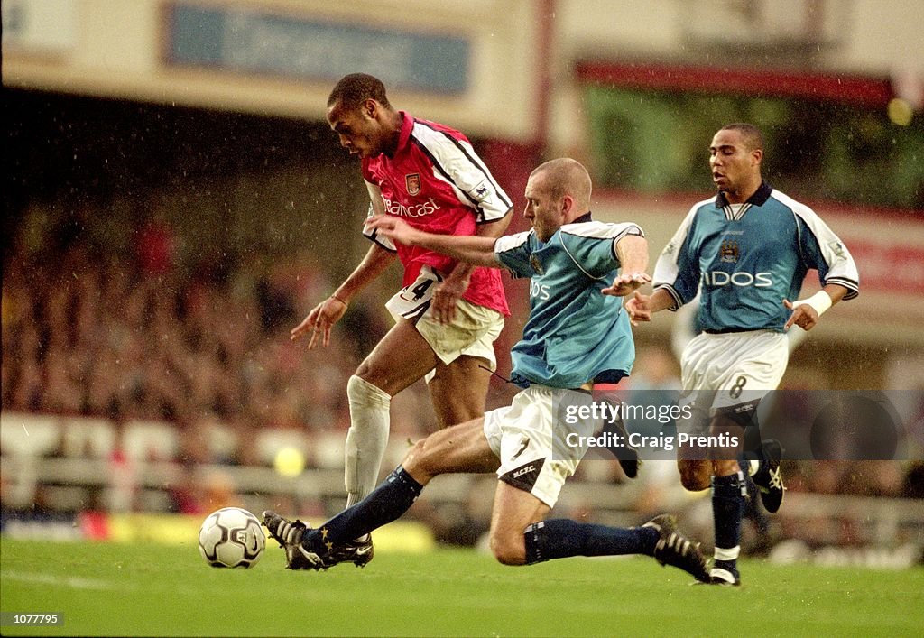 Thierry Henry and Spencer Prior