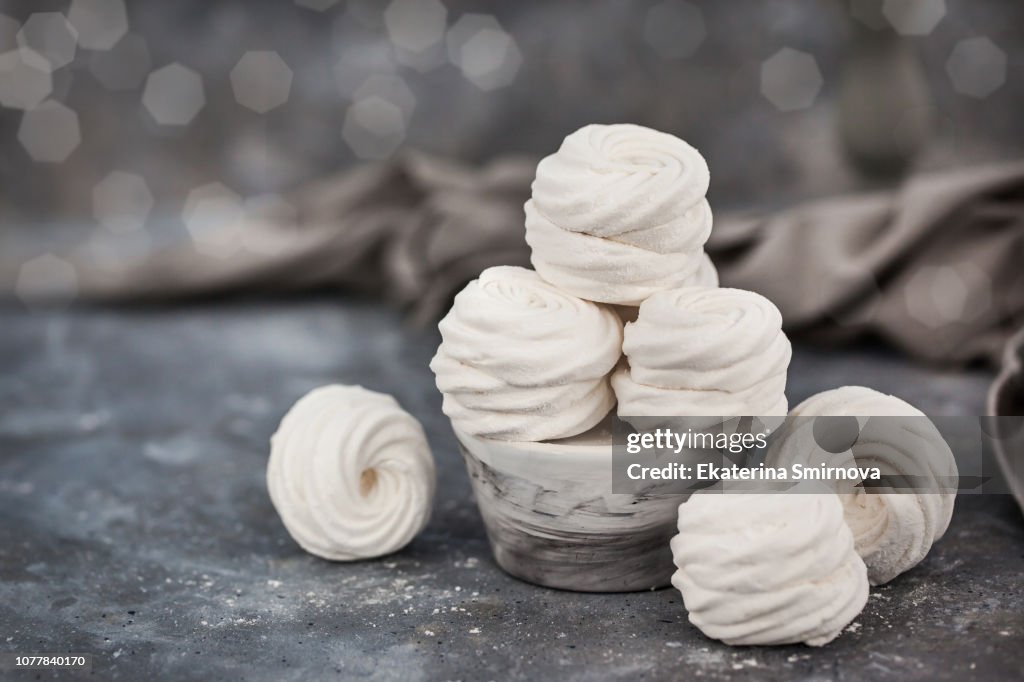 Homemade zephir (russian marshmallows)