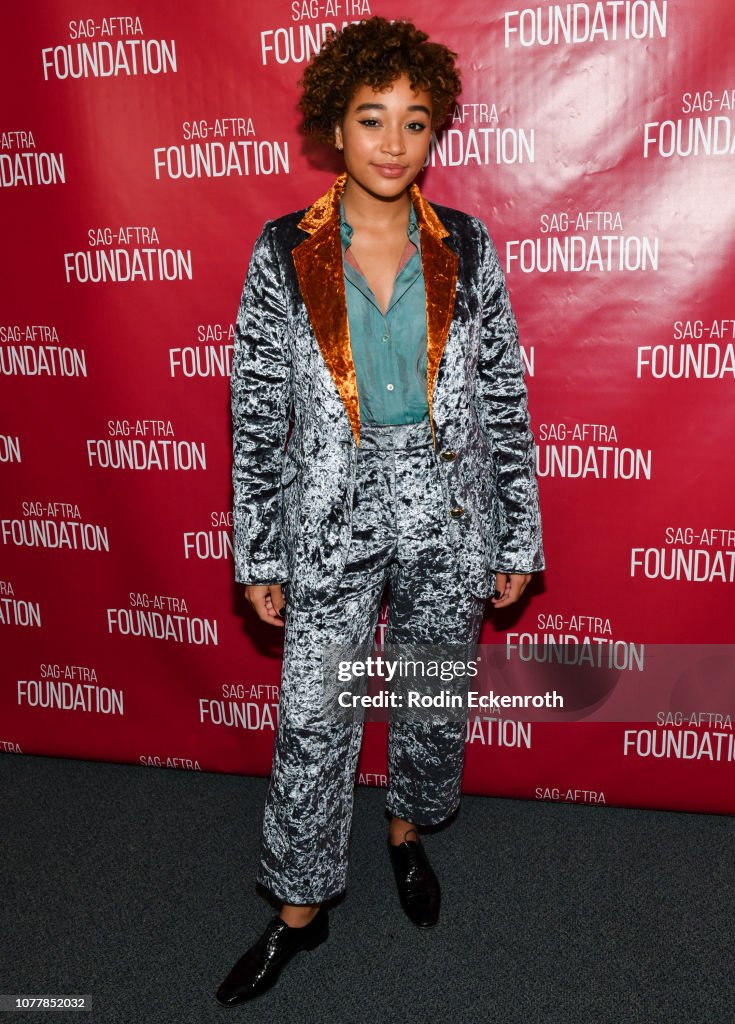 SAG-AFTRA Foundation Conversations - Screening Of "The Hate U Give"