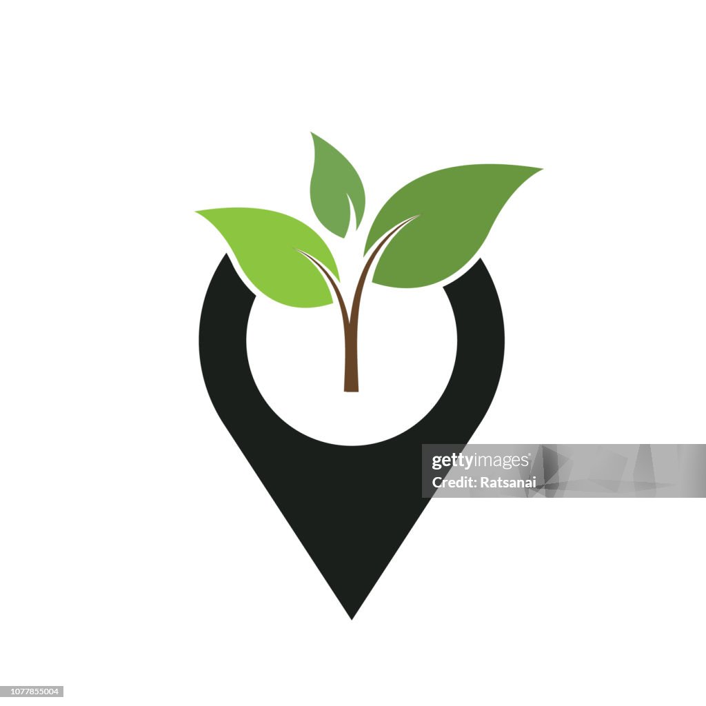 Tree Point Map Tree Map Point High-Res Vector Graphic - Getty Images