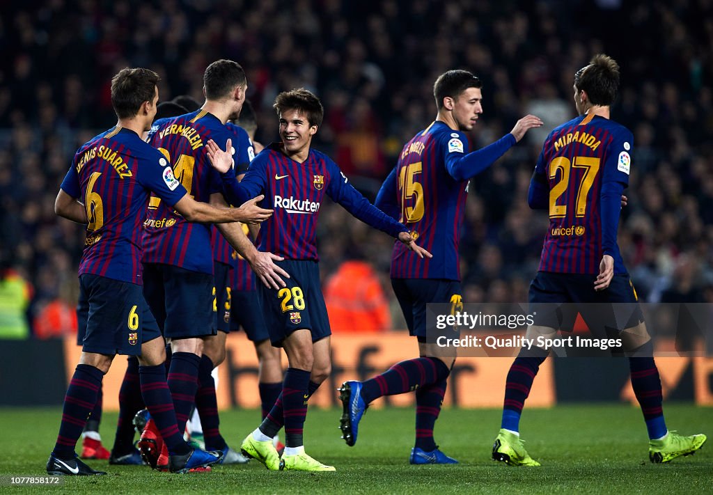 FC Barcelona v Cultural Leonesa - Copa del Rey - Fourth Round