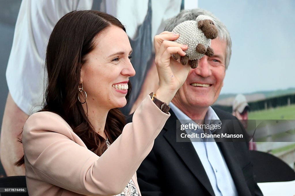 Prime Minister Jacinda Ardern Visits Tiwai Point Aluminium Smelter