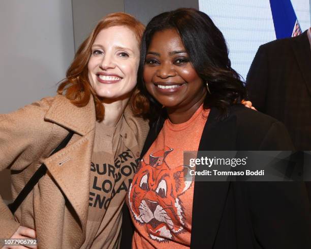 Jessica Chastain and Octavia Spencer celebrate the 6th annual Gold Meets Golden with vibrant J sparkling wine at The House on Sunset on January 5,...