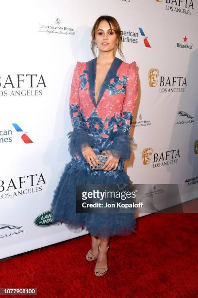Dina Shihabi attends The BAFTA Los Angeles Tea Party at Four Seasons Hotel Los Angeles at Beverly Hills on January 5, 2019 in Los Angeles, California.