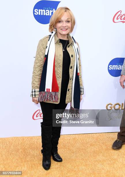 Cathy Rigby arrives at the 6th Annual Gold Meets Golden at The House on Sunset on January 5, 2019 in Beverly Hills, California.
