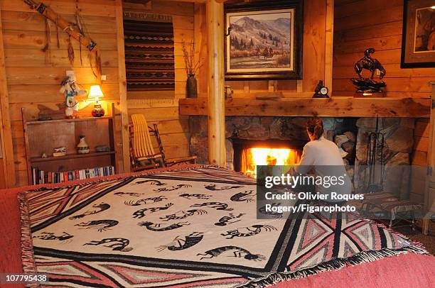 Interior of The Sundance Resort owned by actor Robert Redford photographed for Le Figaro on November 24, 2009 in Sundance, Utah. Published image....