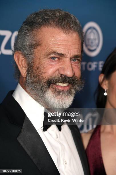 Mel Gibson attends Michael Muller's HEAVEN, presented by The Art of Elysium, on January 5, 2019 in Los Angeles, California.