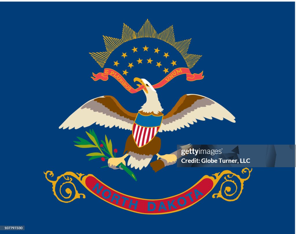 North Dakota flag