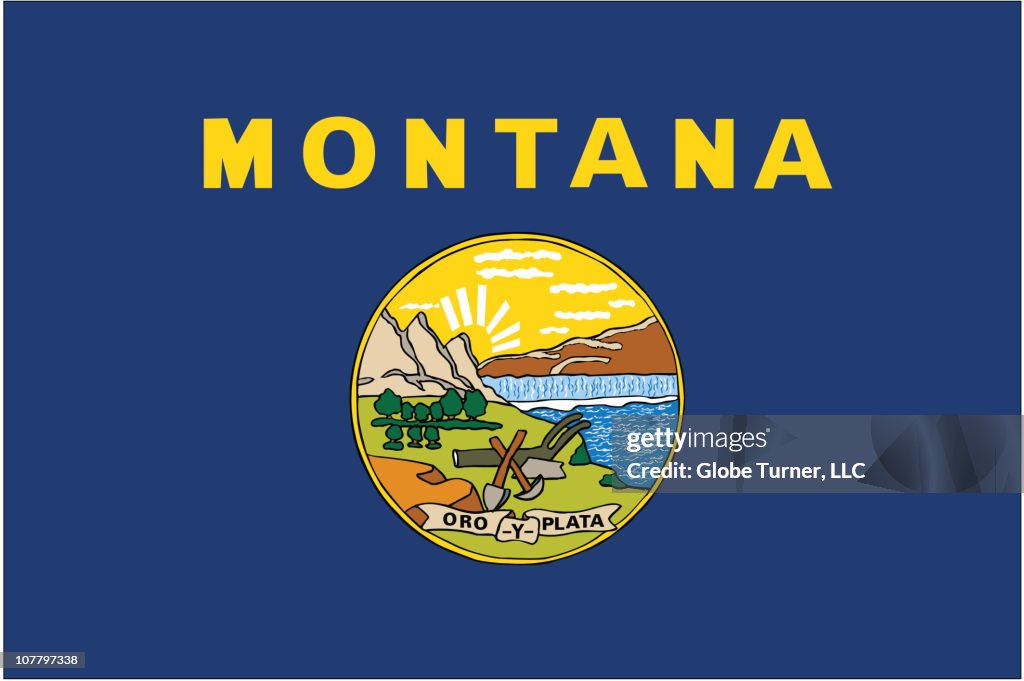 Montana flag