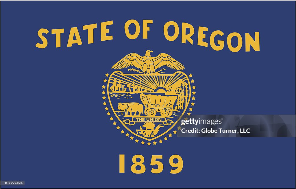 Oregon flag