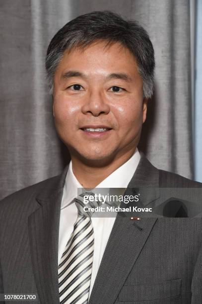 Ted Lieu attends the Sean Penn CORE Gala benefiting the organization formerly known as J/P HRO & its life-saving work across Haiti & the world at The...