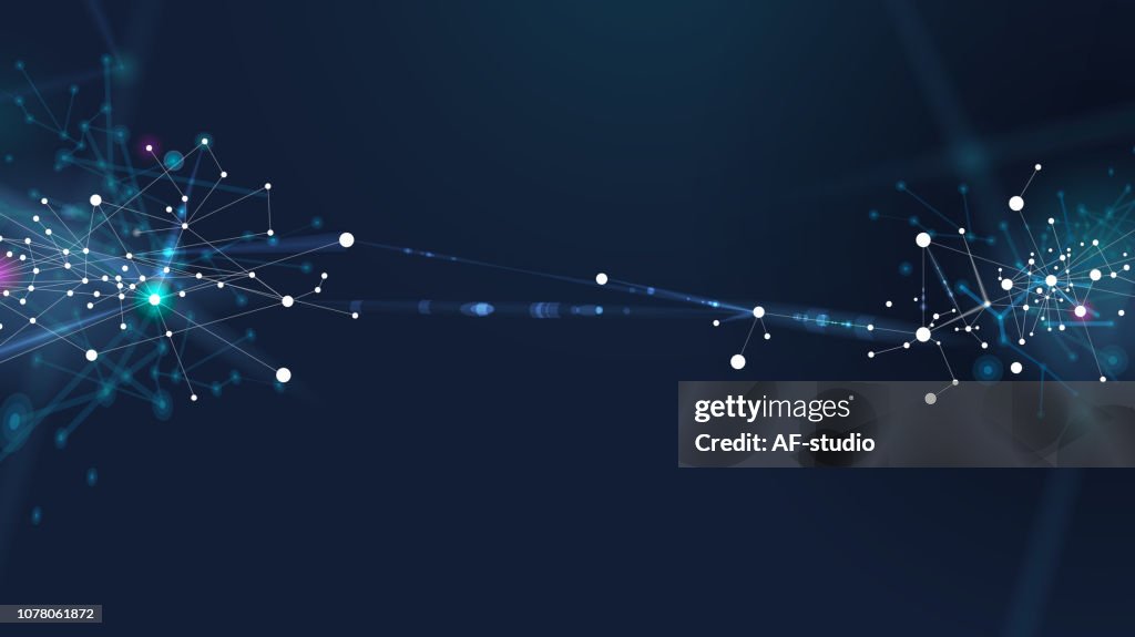 Abstract Network Background High-Res Vector Graphic - Getty Images