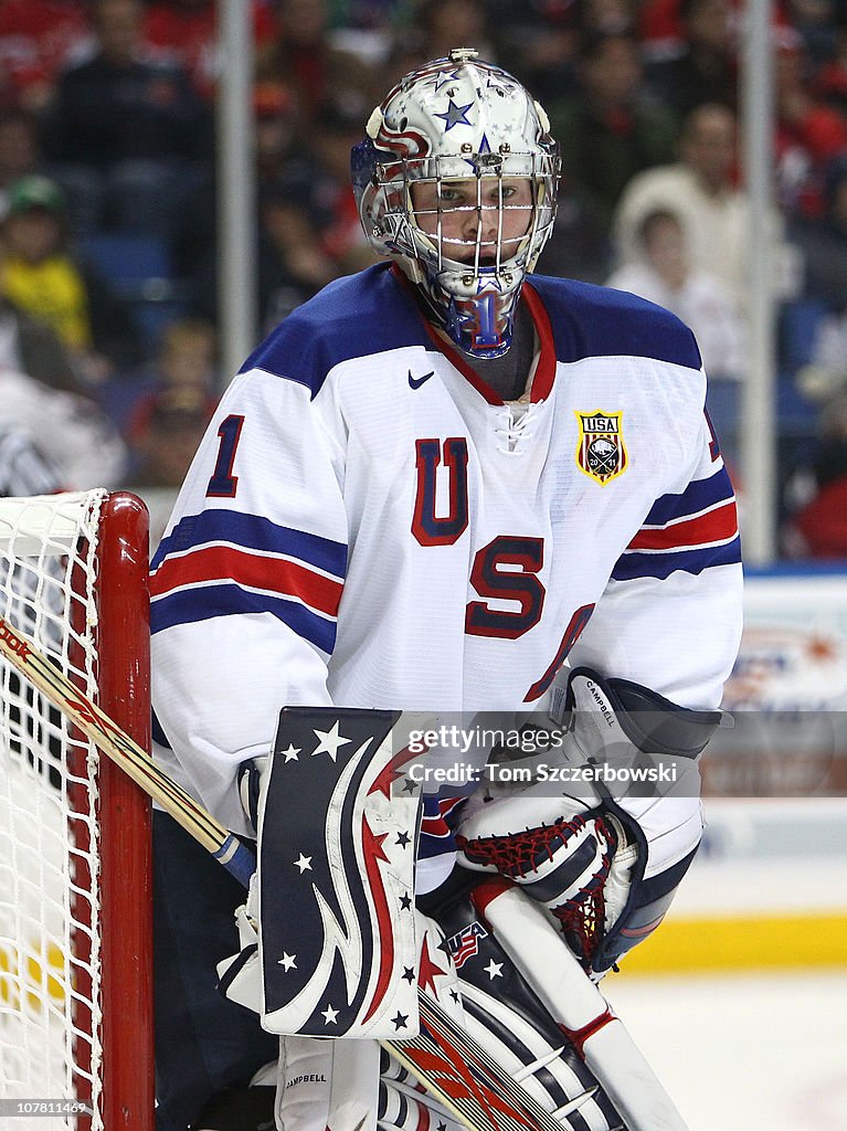 USA v Finland: 2011 IIHF World U20 Championship - Day One