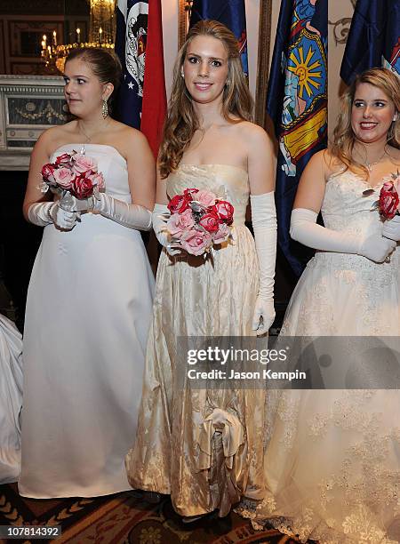 Miss Hadley Marie Nagel attends the 56th International Debutante Ball at The Waldorf Astoria on December 29, 2010 in New York City.