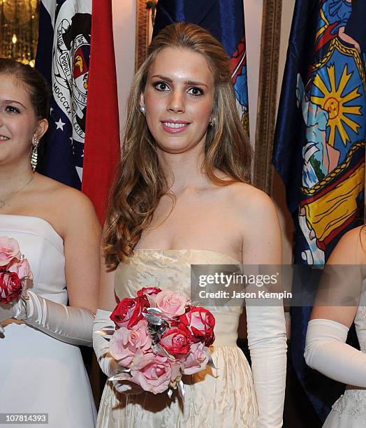 Miss Hadley Marie Nagel attends the 56th International Debutante Ball at The Waldorf Astoria on December 29, 2010 in New York City.