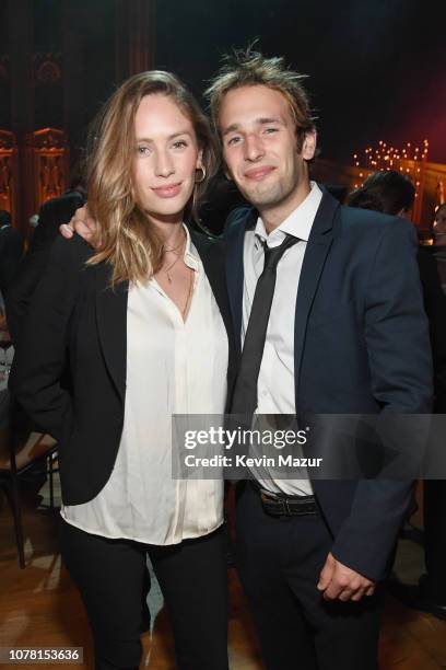 Dylan Frances Penn and Hopper Jack Penn attend the Sean Penn CORE Gala benefiting the organization formerly known as J/P HRO & its life-saving work...