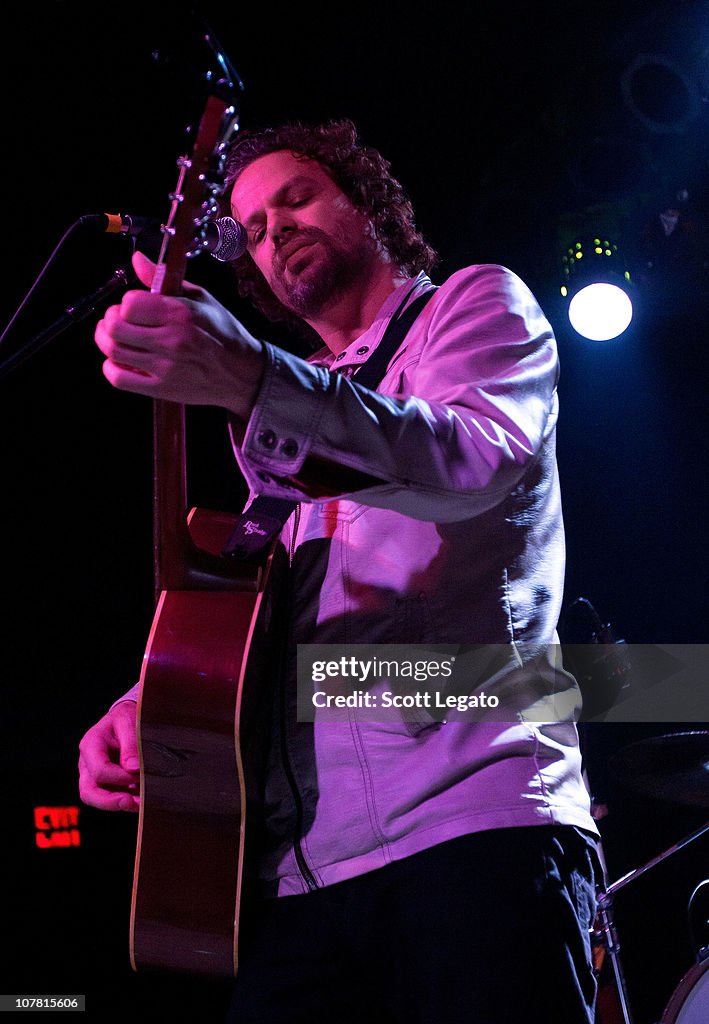 Rusted Root Singer Michael Glabicki of Rusted Root performs at St. Andrews Hall on... News ...