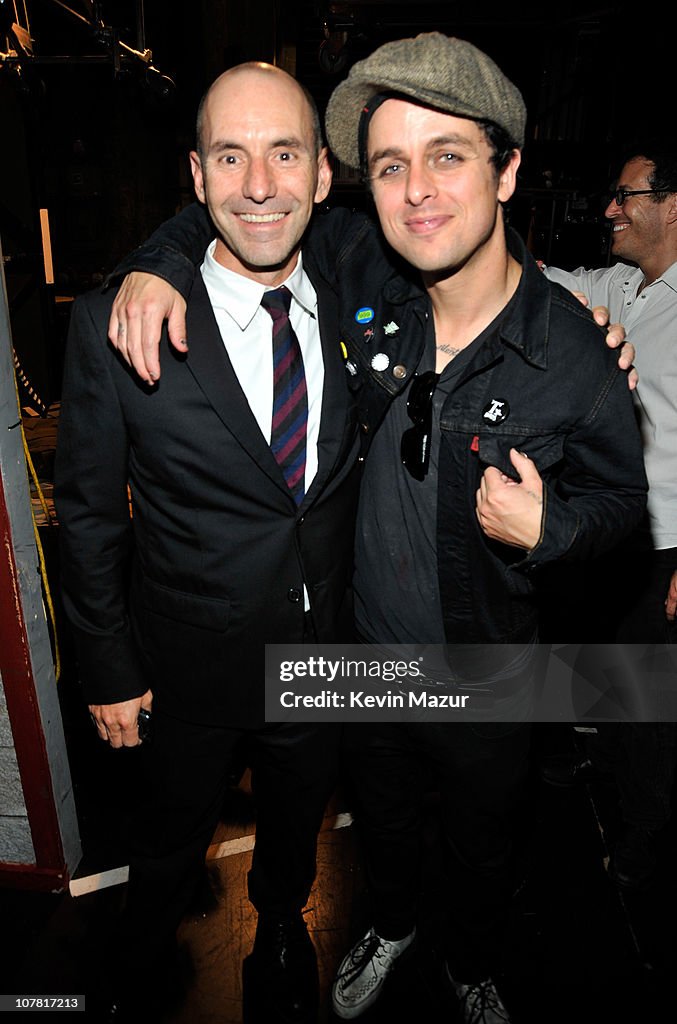 Billie Joe Armstrong Makes Broadway Debut As "St. Jimmy" In "American Idiot"