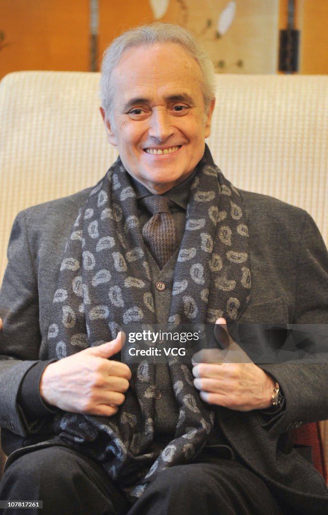 Interview With Tenor Jose Carreras