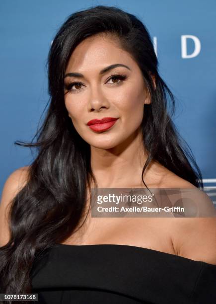 Nicole Scherzinger attends The Art of Elysium's 12th Annual Celebration - Heaven, on January 5, 2019 in Los Angeles, California.