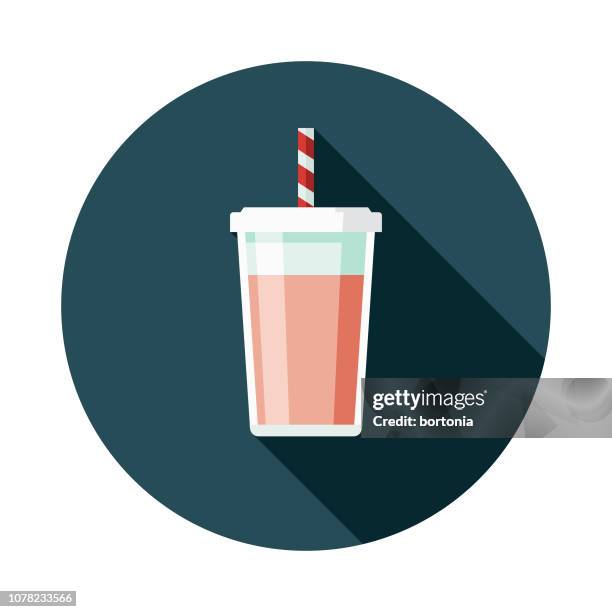 ilustraciones, imágenes clip art, dibujos animados e iconos de stock de icono de diseño plano de pérdida de peso de batido - batido de frutas