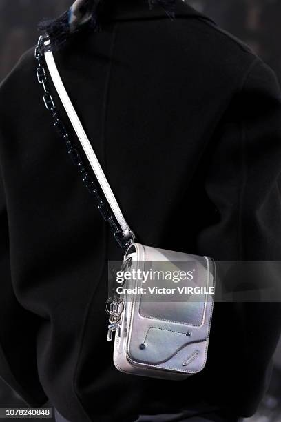 Model walks runway during the Dior Pre-Fall 2019 Men's Collection fashion show at Telecom Center on November 30, 2018 in Tokyo, Japan.