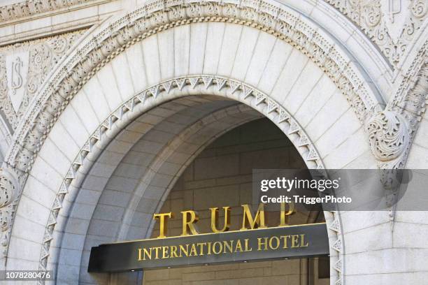 trump international hotel washington dc - 2018 yankee logo stock pictures, royalty-free photos & images