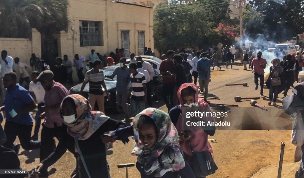 Anti-government demonstration in Sudan