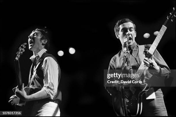 The Buzzcocks performing at The Venue, London 1979 Steve Dibble, Pete Shelley.