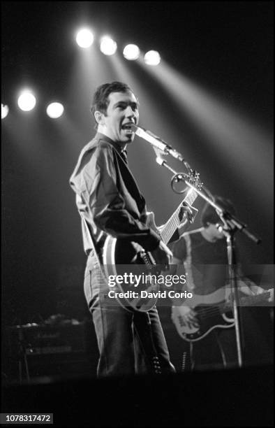 Pete Shelley of The Buzzcocks performing at The Venue, London 1979