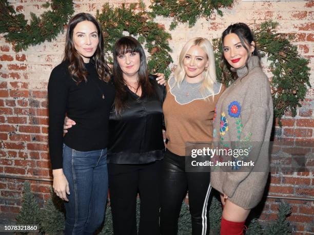 Whitney Cummings, Sasha Abelson, President Love Leo Rescue, Hillary Duff and Olivia Munn attend the 1st Annual Cocktails For A Cause With Love Leo...