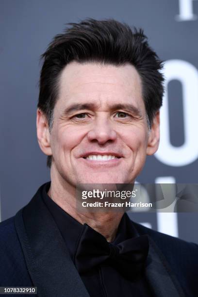 Jim Carrey attends the 76th Annual Golden Globe Awards at The Beverly Hilton Hotel on January 6, 2019 in Beverly Hills, California.