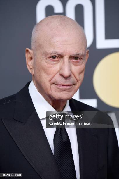 Alan Arkin attends the 76th Annual Golden Globe Awards at The Beverly Hilton Hotel on January 6, 2019 in Beverly Hills, California.