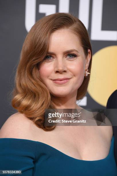 Amy Adams attends the 76th Annual Golden Globe Awards at The Beverly Hilton Hotel on January 6, 2019 in Beverly Hills, California.