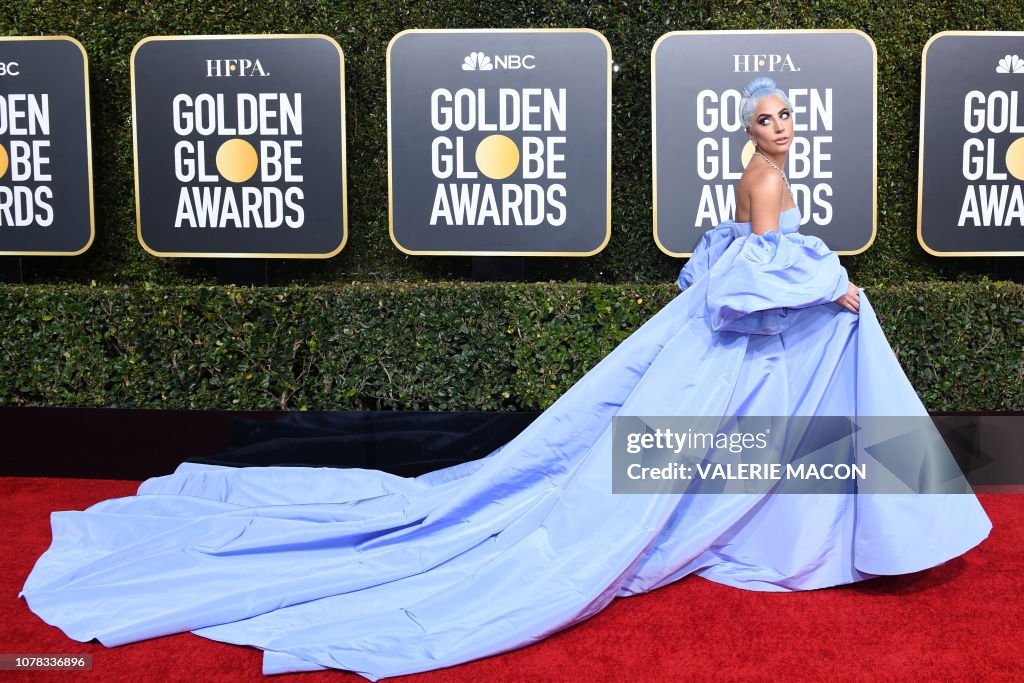 TOPSHOT-US-ENTERTAINMENT-FILM-TELEVISION-GOLDEN-GLOBES-ARRIVALS