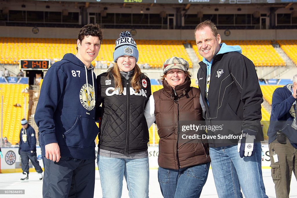 2011 NHL Winter Classic Practice