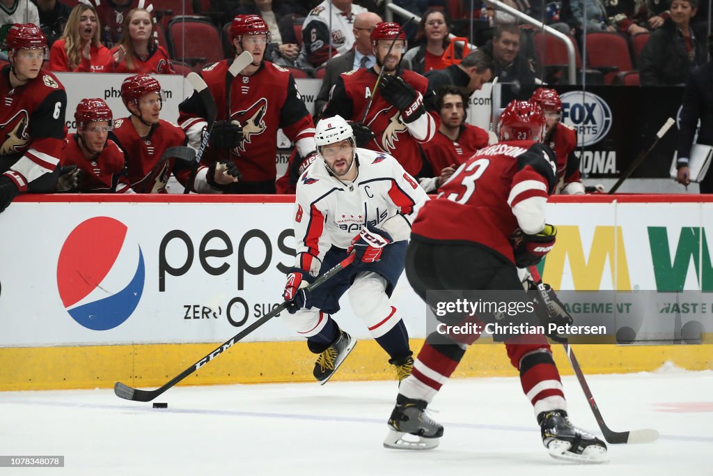 Washington Capitals v Arizona Coyotes