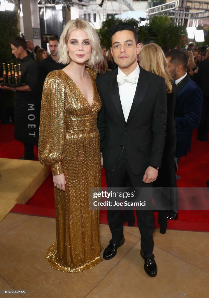 Moet & Chandon At The 76th Annual Golden Globe Awards - Red Carpet