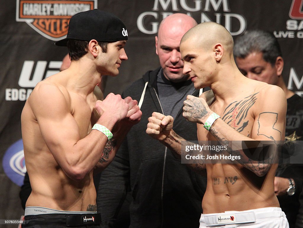 UFC 125 Weigh-in