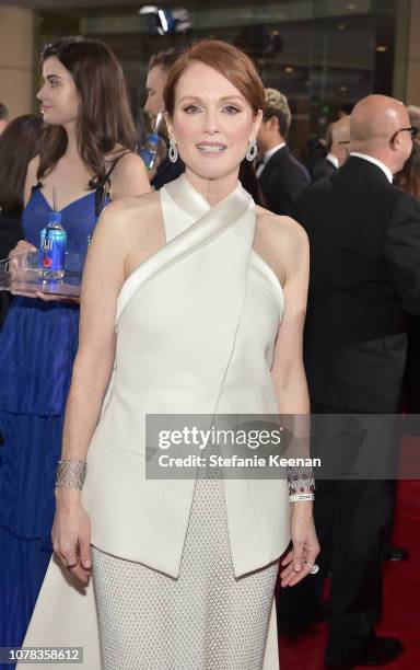 Julianne Moore attends FIJI Water at the 76th Annual Golden Globe Awards on January 6, 2019 at the Beverly Hilton in Los Angeles, California.