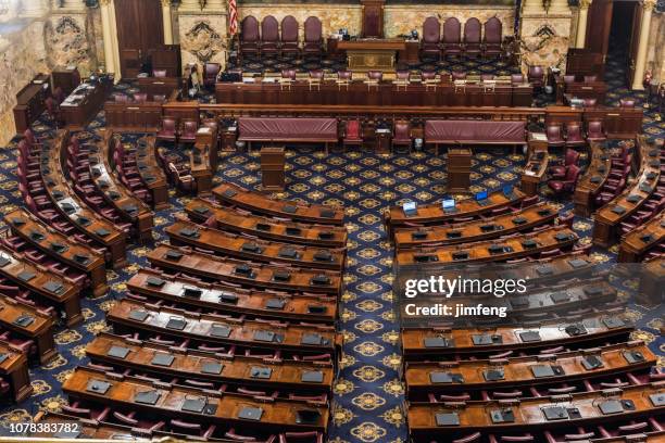 camera dei rappresentanti dello stato della pennsylvania - senato statunitense foto e immagini stock