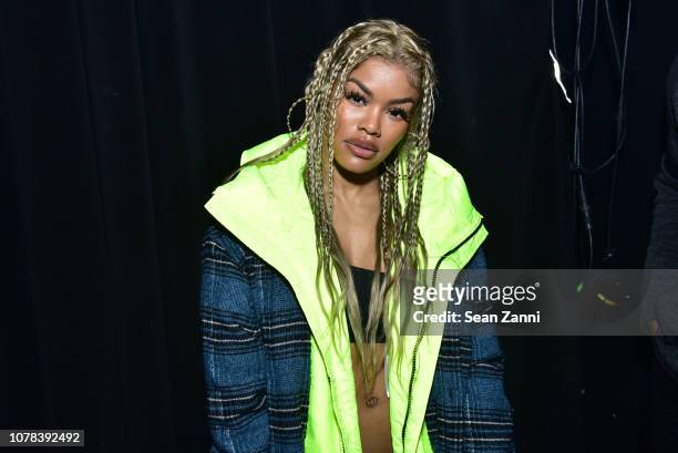 Teyana Taylor attends 'Diesel x Boiler Room: Another Basel Event' during Art Basel at 1306 Miami on December 06, 2018 in Miami, Florida.
