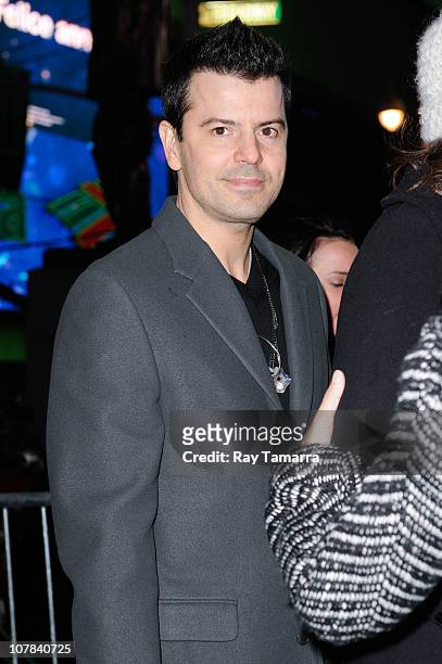 Singer Jordan Knight, of New Kids On The Block, attends the New Year's Eve 2011 in Times Square on December 31, 2010 in New York City.